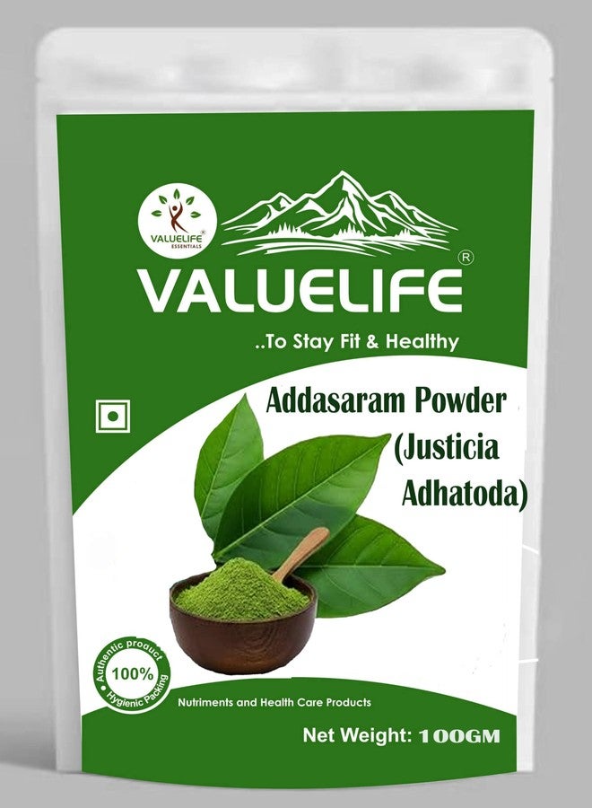 Value Life Essentials Valuelife Addasaram Powder/Aadhatoda Vasica Powder (100g) - Image 1